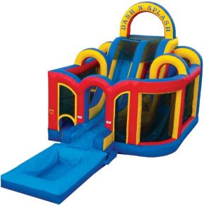 Dash and Splash Obstacle Course